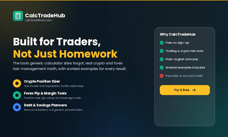 CalcTradeHub screenshot 2