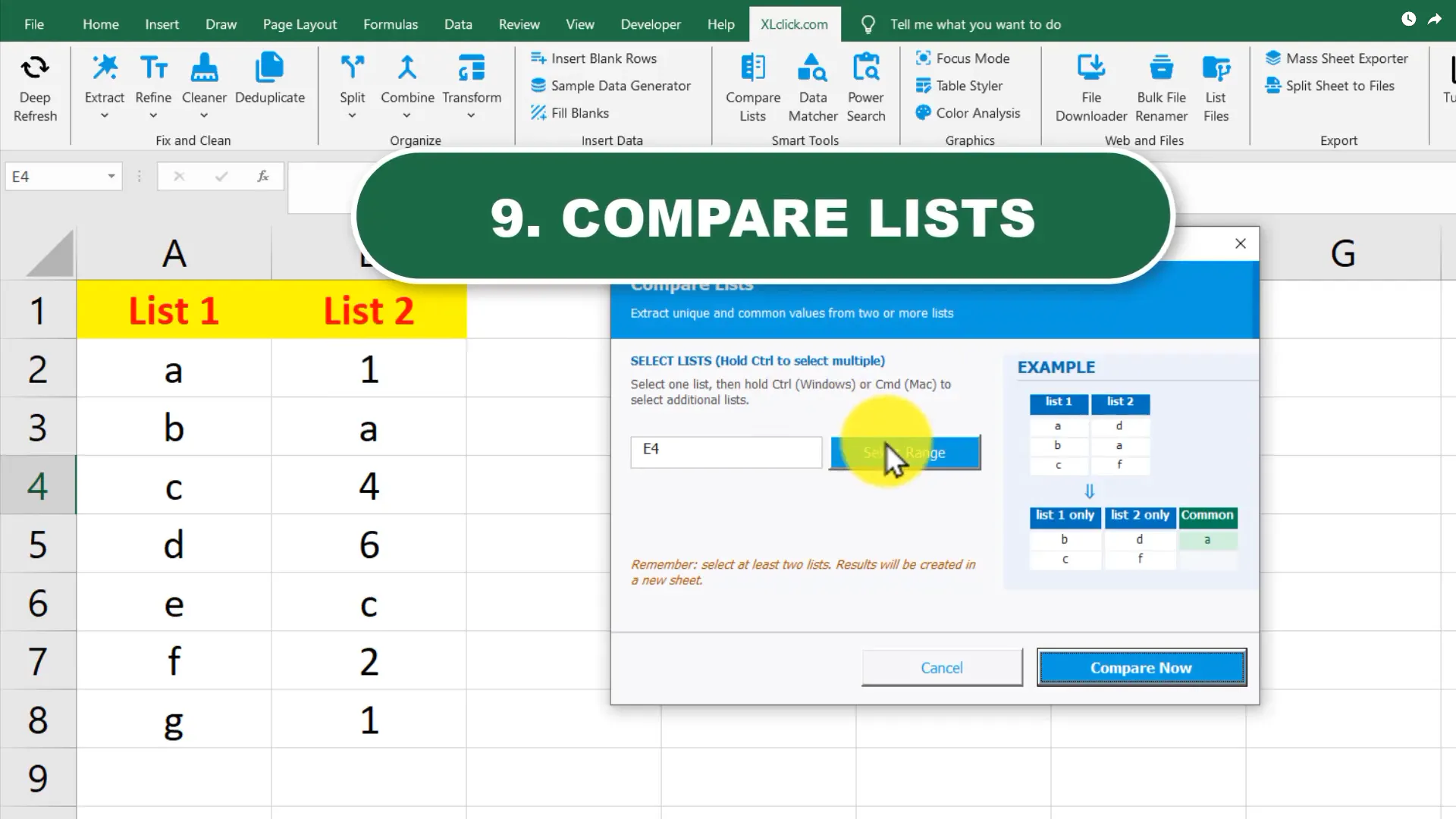 XLclick for Excel gallery image