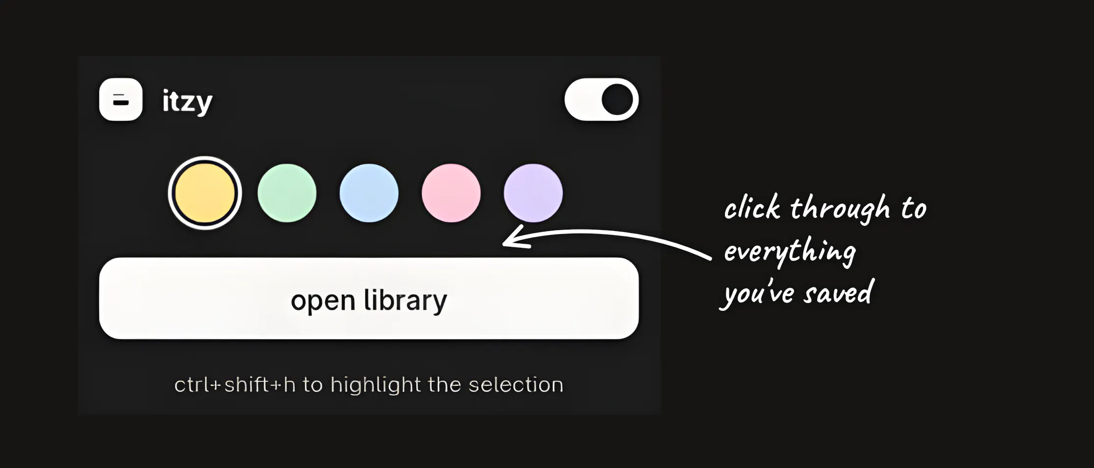 itzy — easy highlight and note gallery image