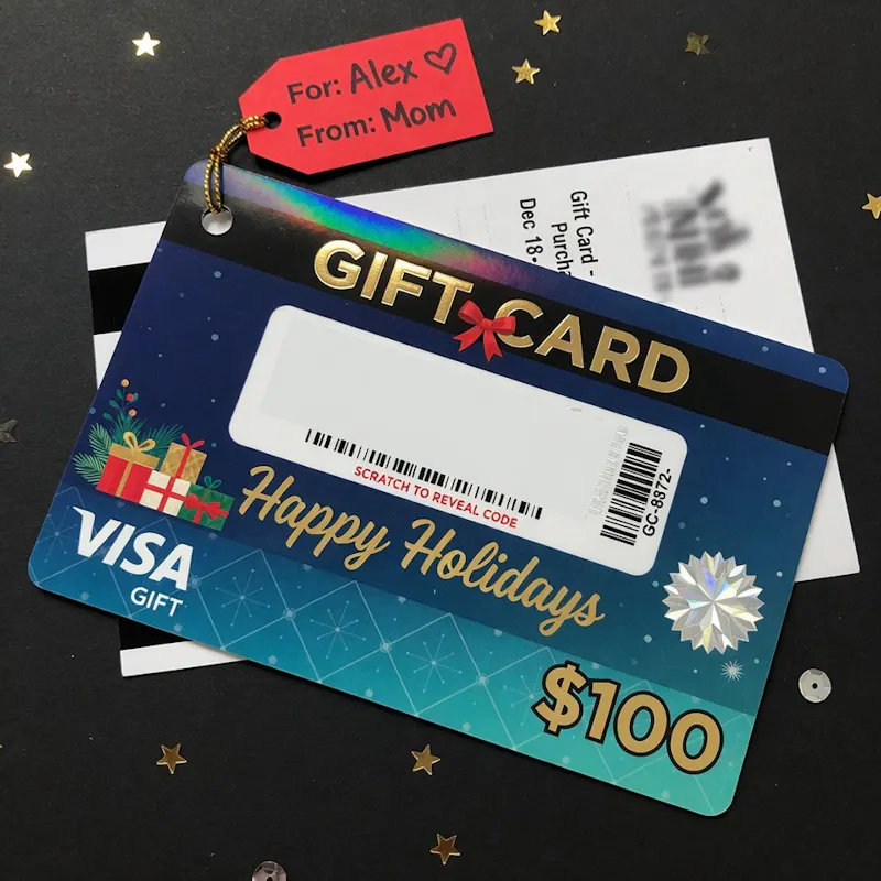 Gift card screenshot 2