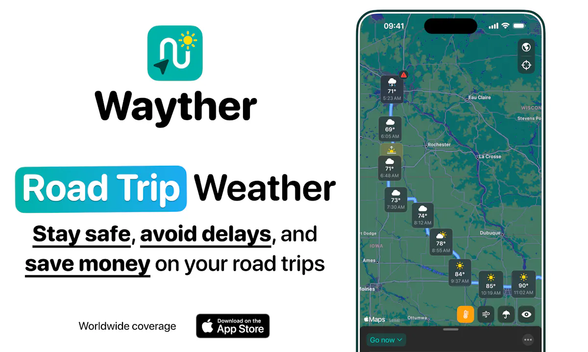 Wayther: Road Trip Weather