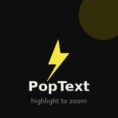 PopText 