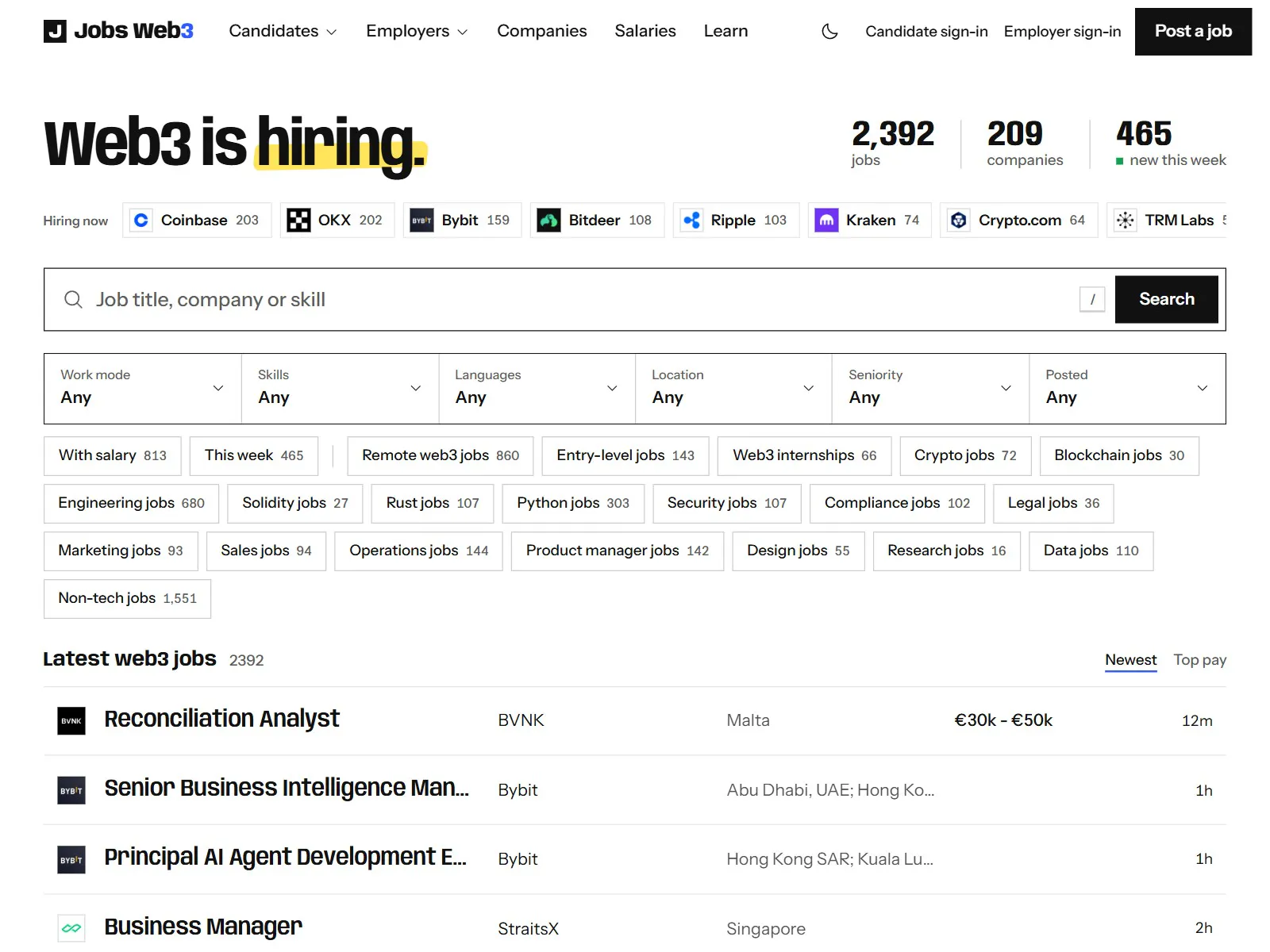 Jobs Web3 screenshot 9