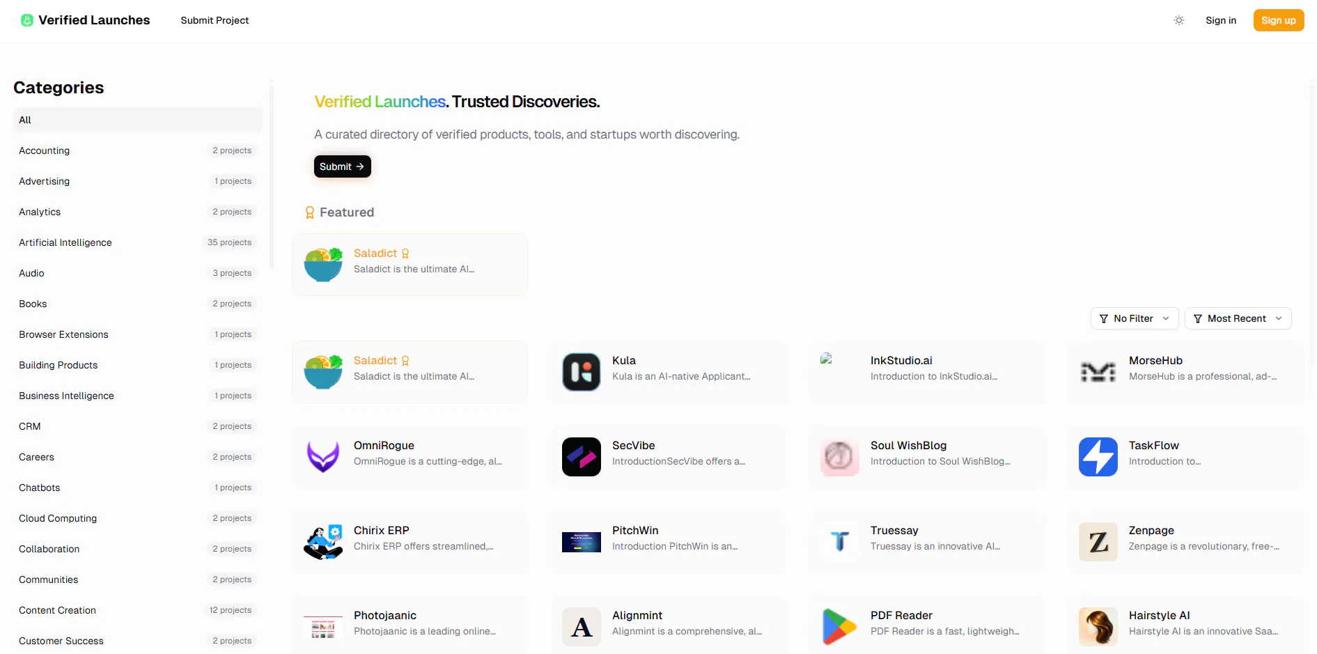 Verified Launches gallery image