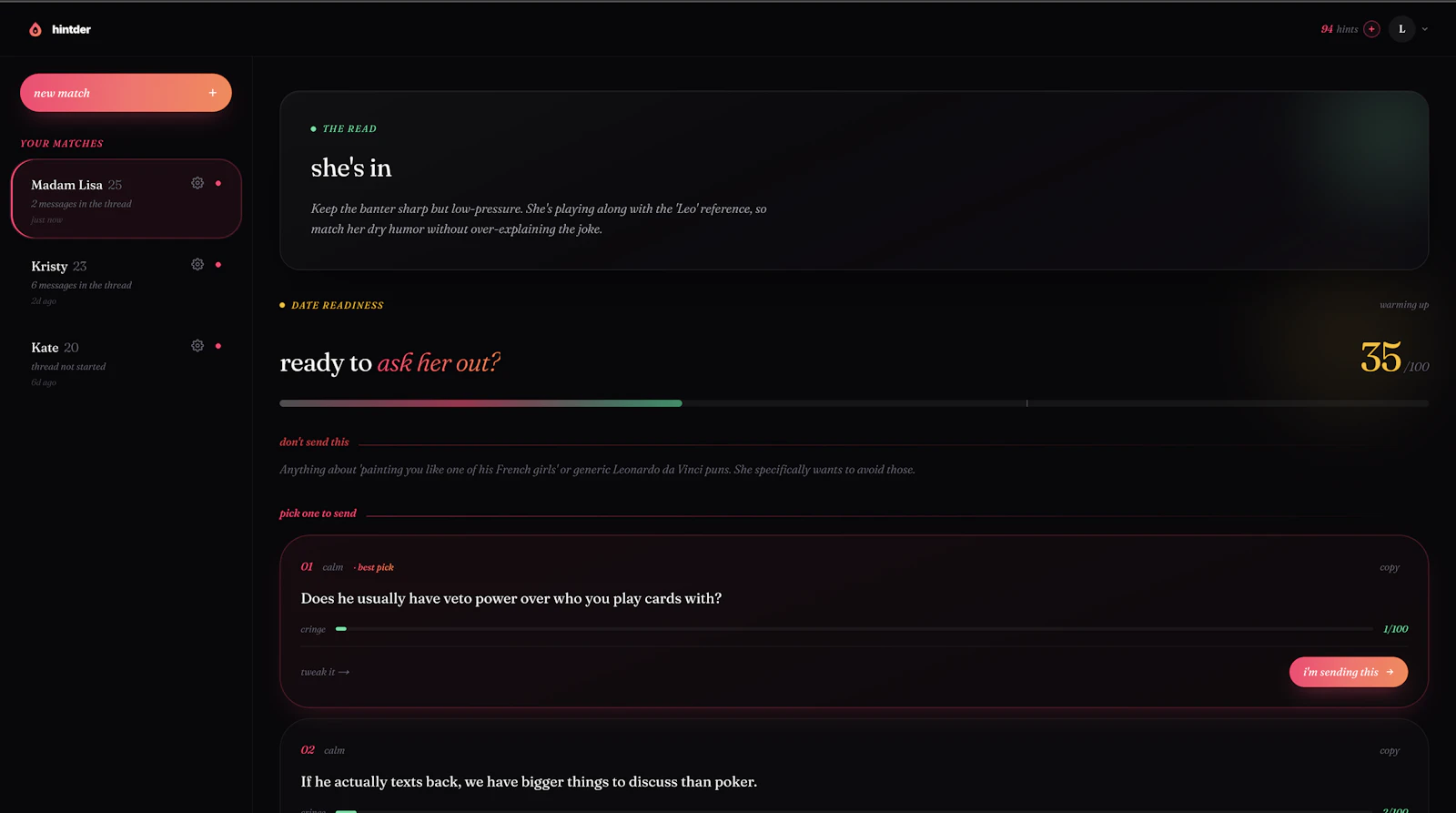 Hintder screenshot 6