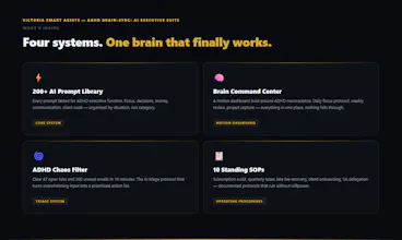 ADHD Brain-Sync: AI Executive Suite gallery image