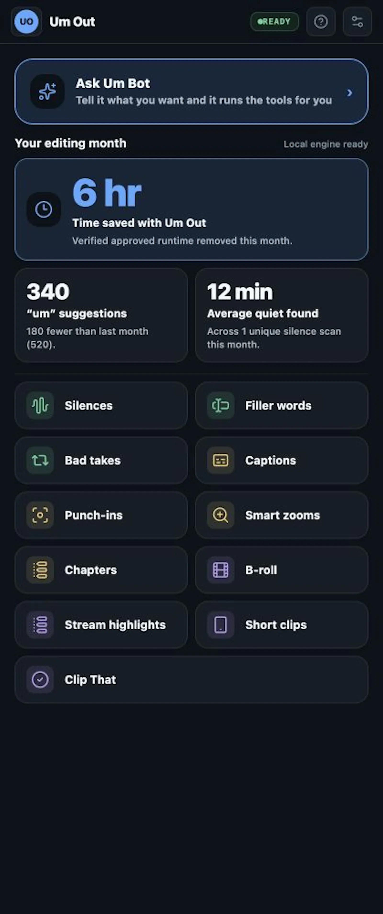 Um Out AI screenshot 3