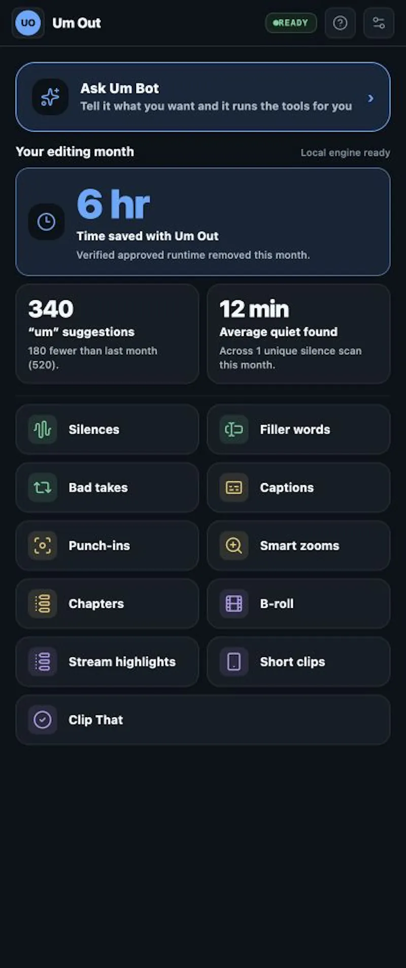 Um Out AI screenshot 3