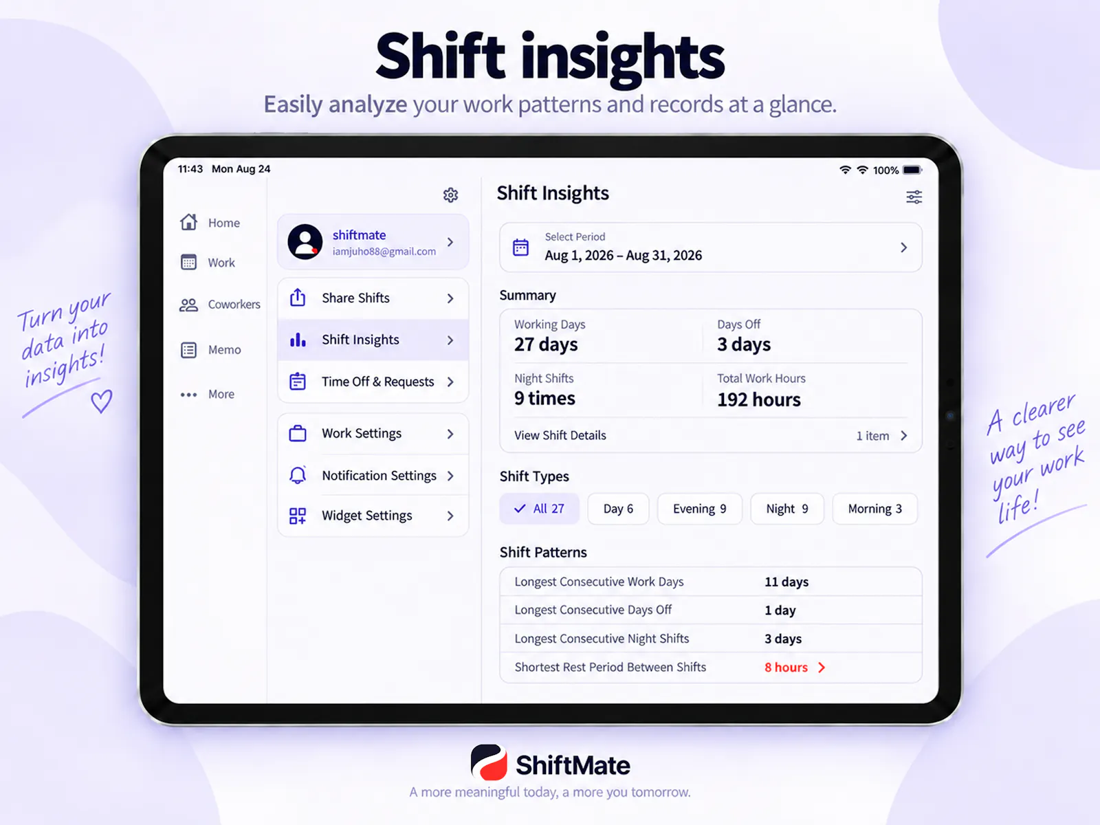ShiftMate - Nurse shift calendar screenshot 16