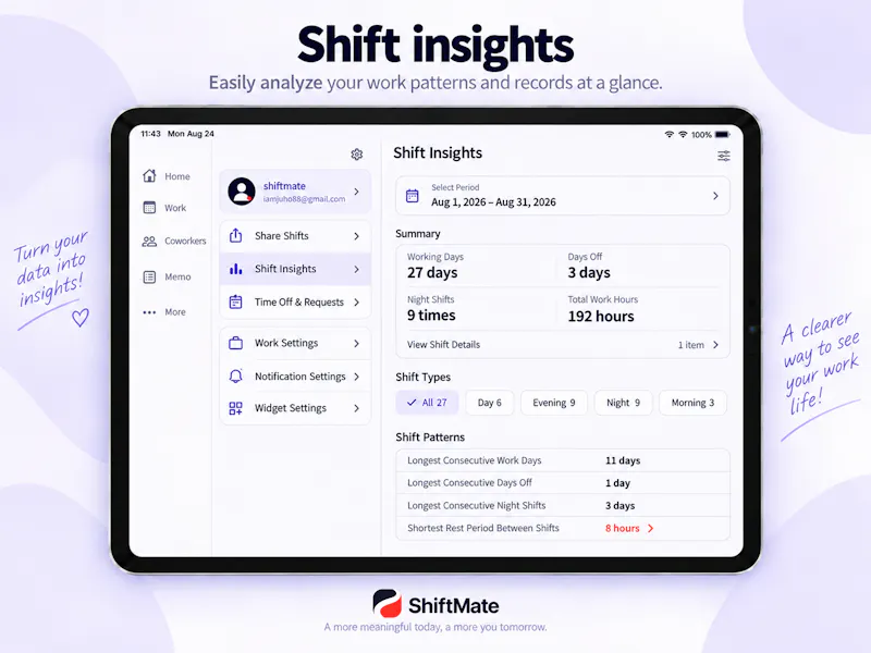 ShiftMate - Nurse shift calendar screenshot 16