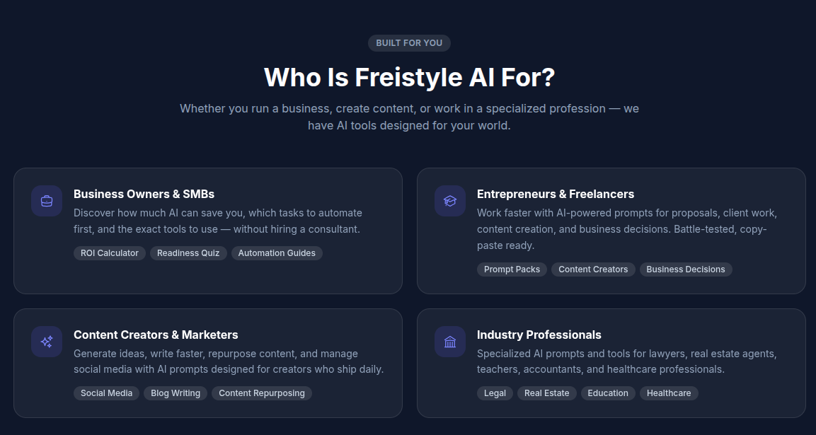 Freistyle AI gallery image