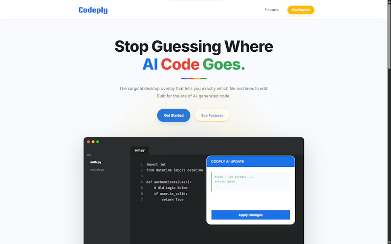 Codeply AI screenshot 1