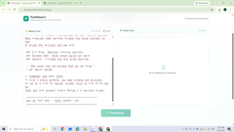 TextClean screenshot 3