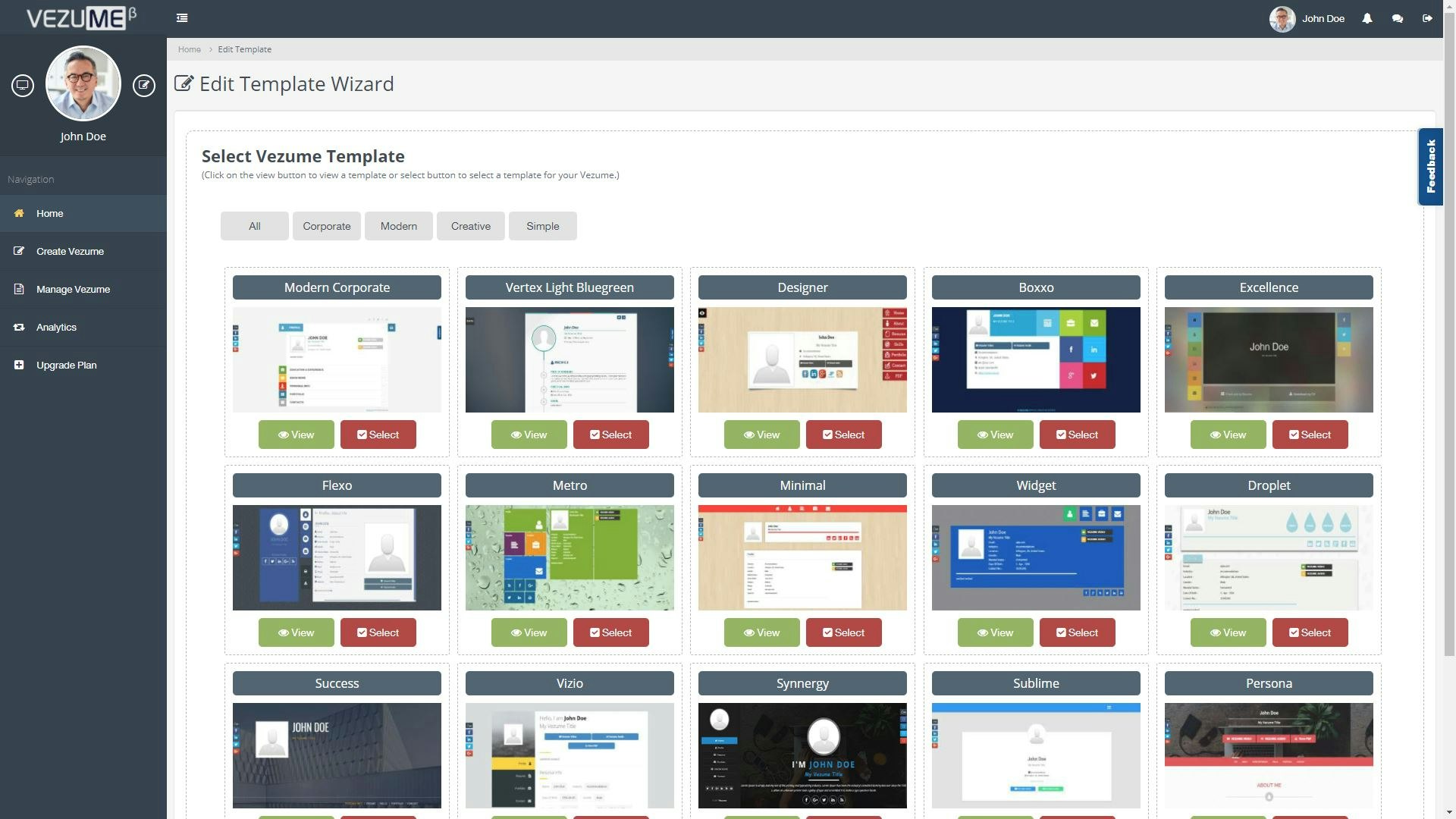 Vezume gallery image