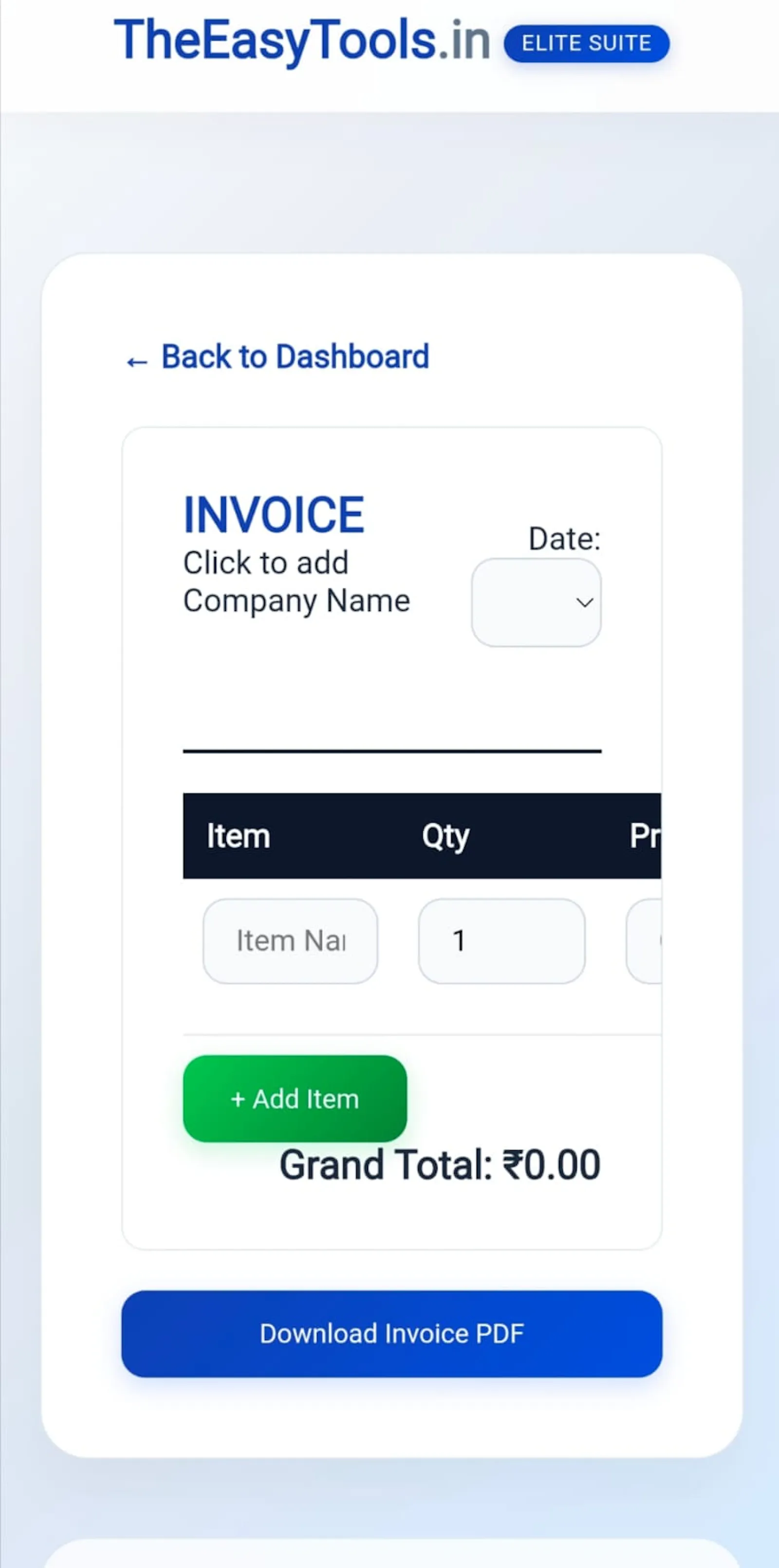 TheEasyTools.in screenshot 2
