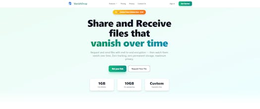 VanishDrop gallery image