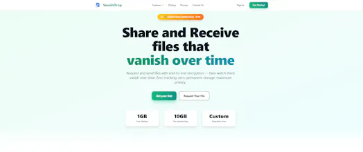 VanishDrop gallery image