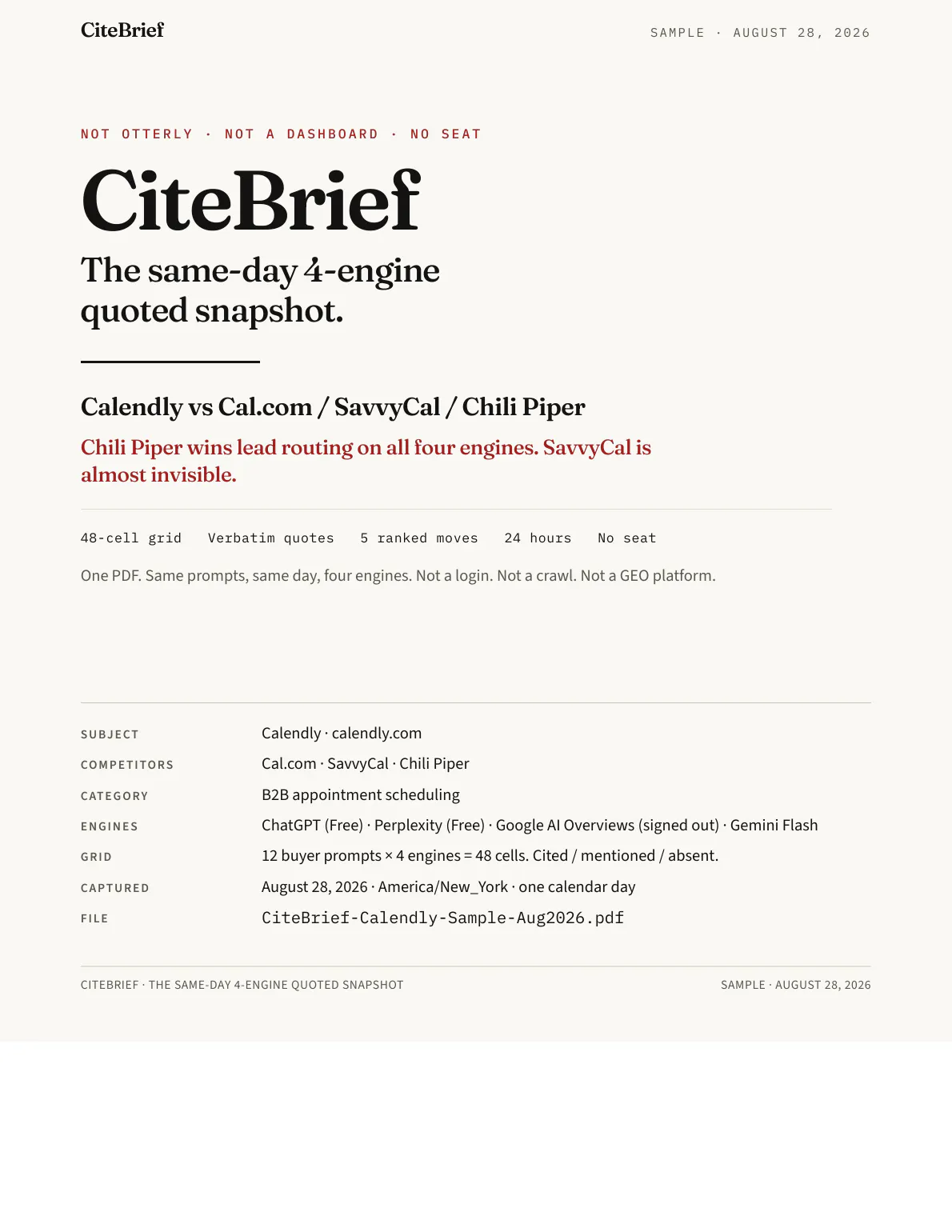 CiteBrief gallery image