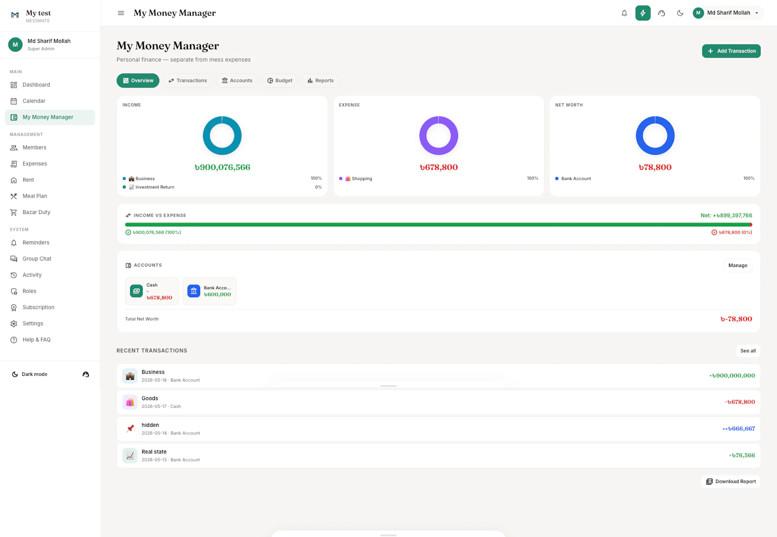 MessMate – Mess & Shared Living Manager screenshot 6