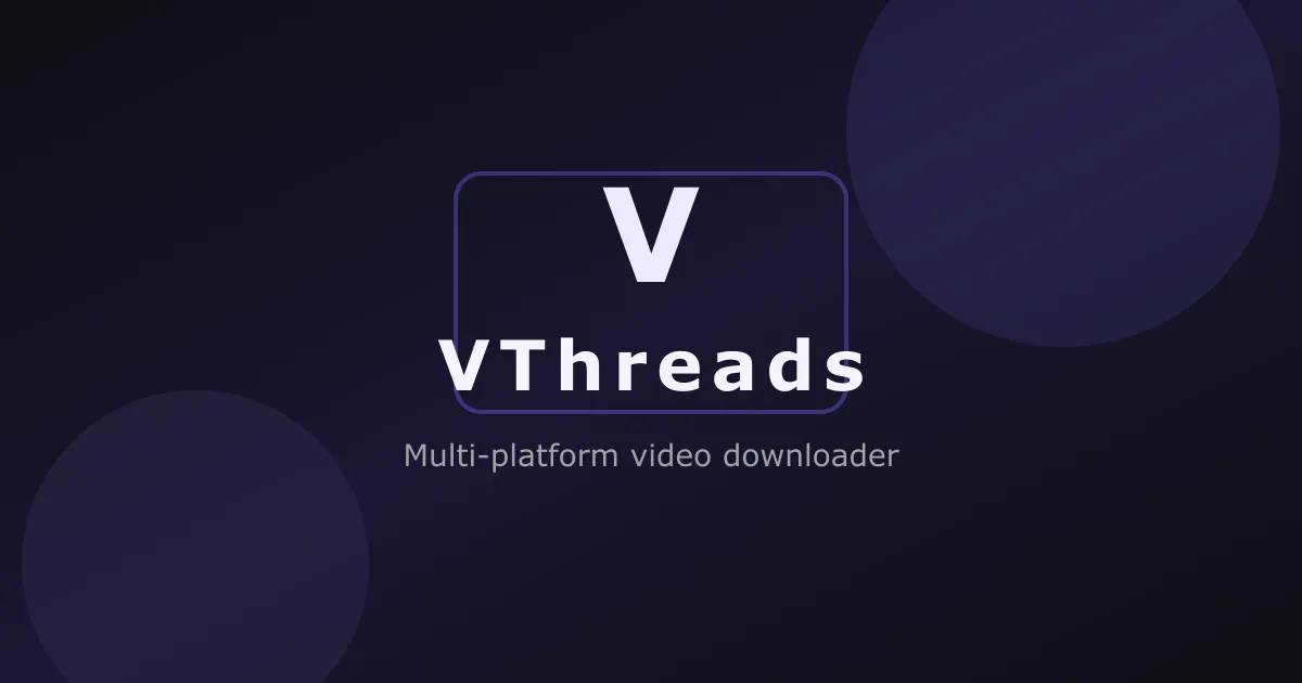 vthreads - Online Video Downloader gallery image
