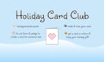 Holiday Card Club 💌 image