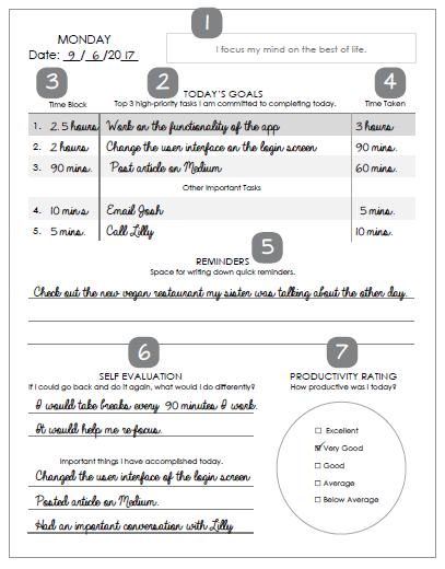 Custom Design Your Day Planner gallery image