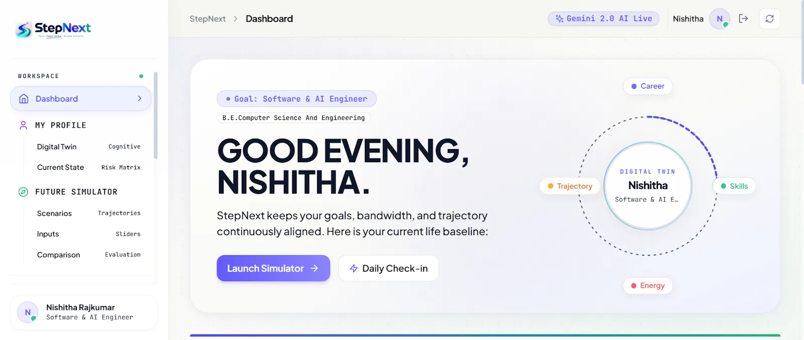 StepNext - Your next step, made clear screenshot 2