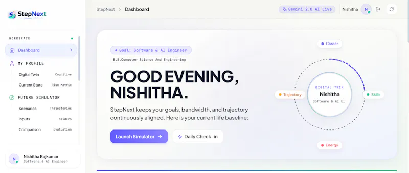 StepNext - Your next step, made clear screenshot 2