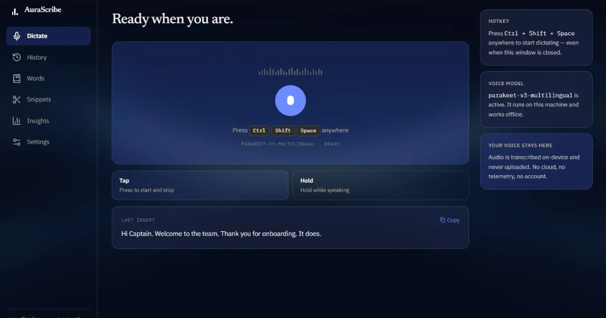 AuraScribe gallery image