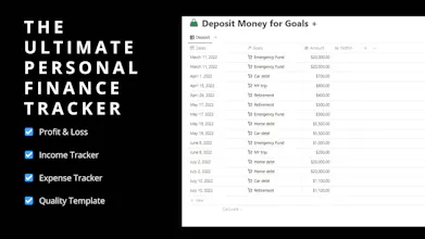 The Ultimate Personal Finance Tracker gallery image