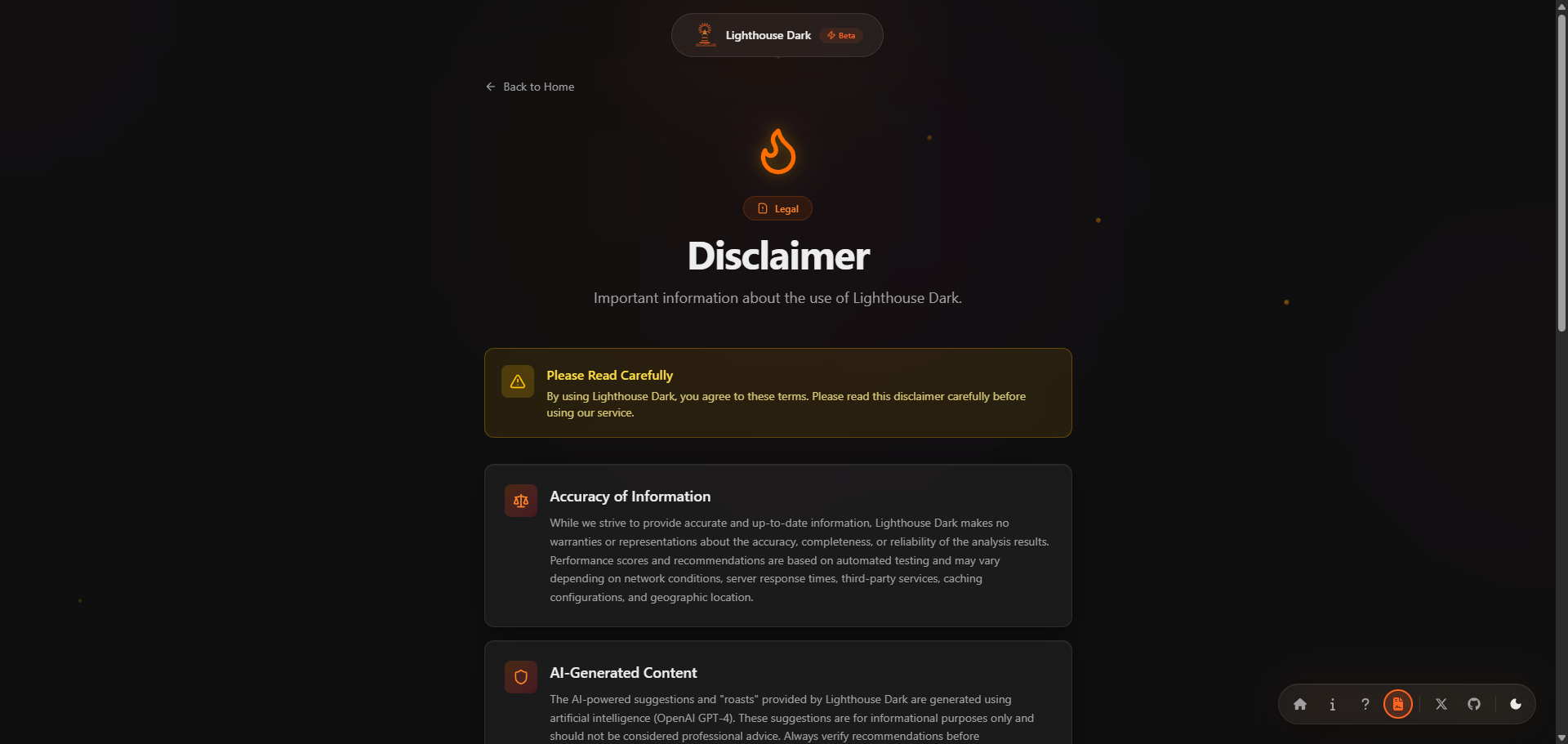 Lighthouse Dark (v2) - Screenshot 5 showing product features and functionality
