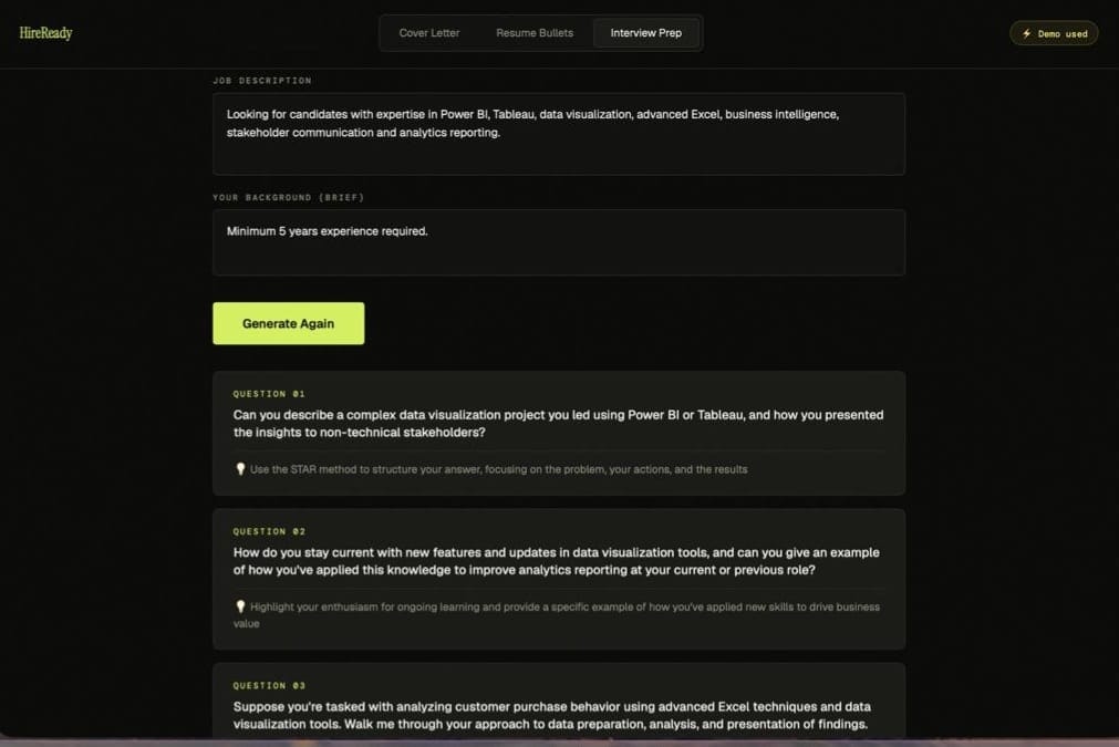 HireReady gallery image