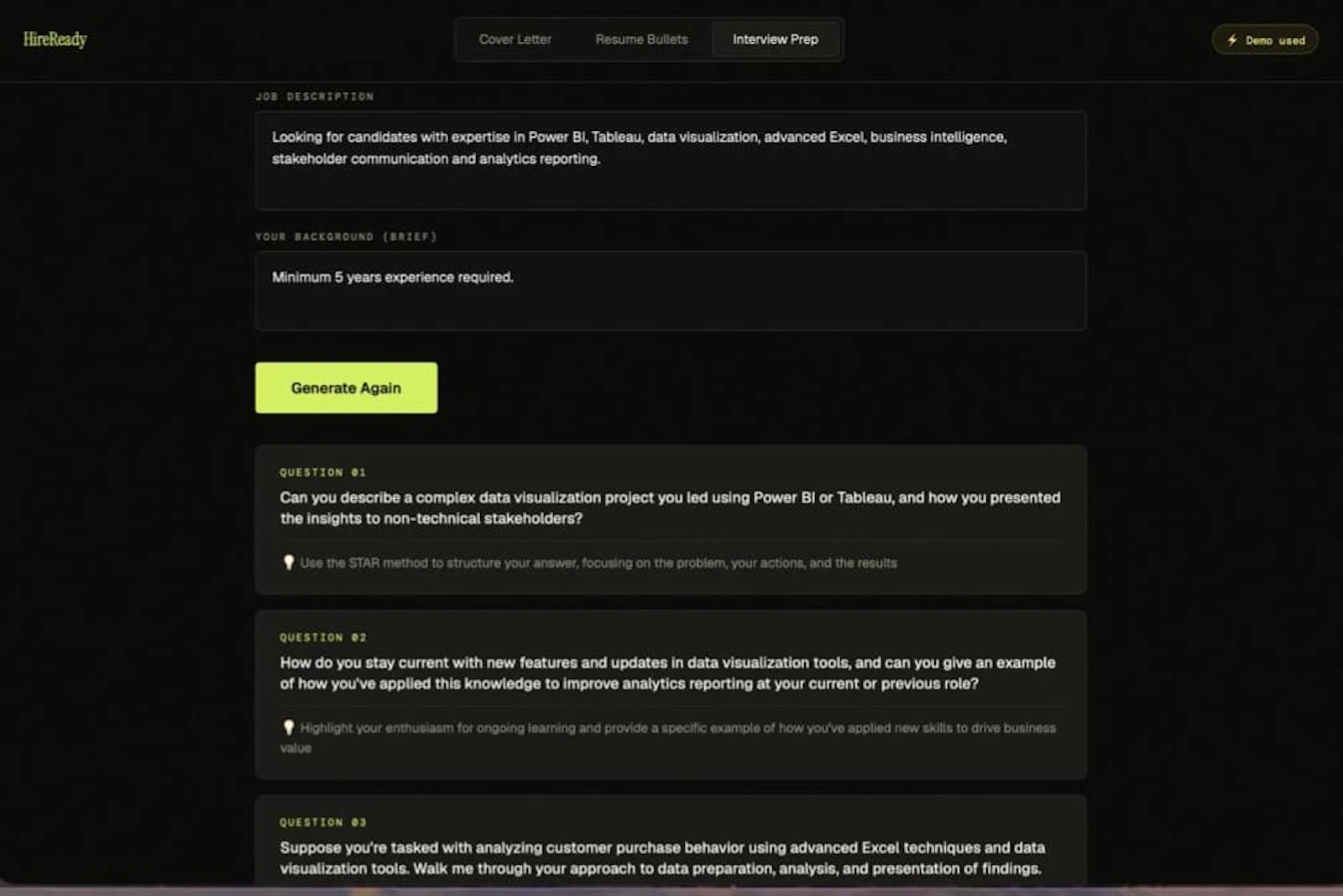 HireReady screenshot 2