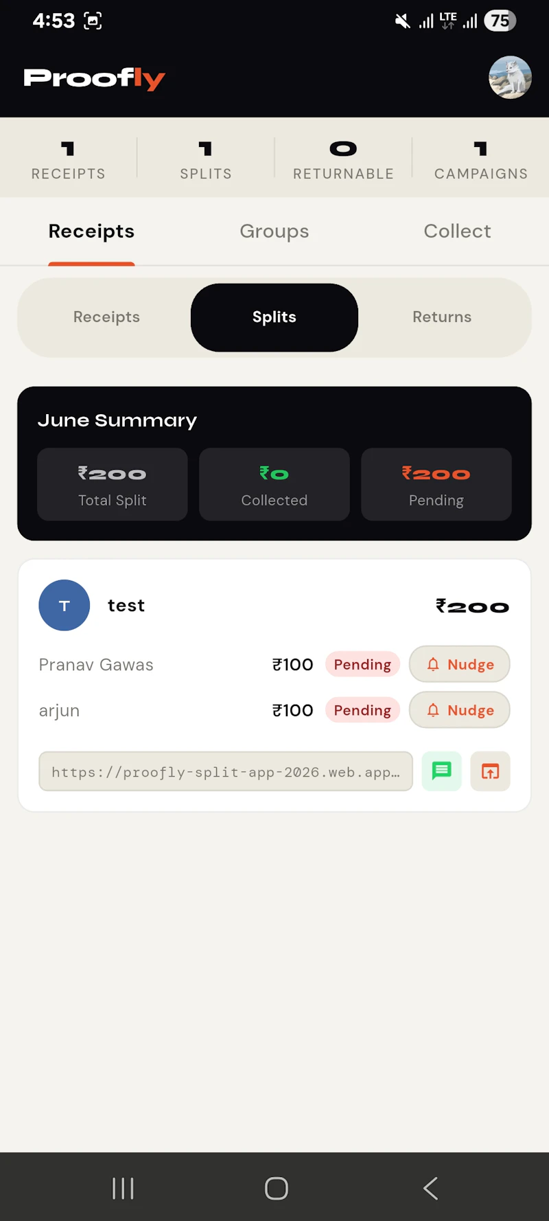 Proofly screenshot 4