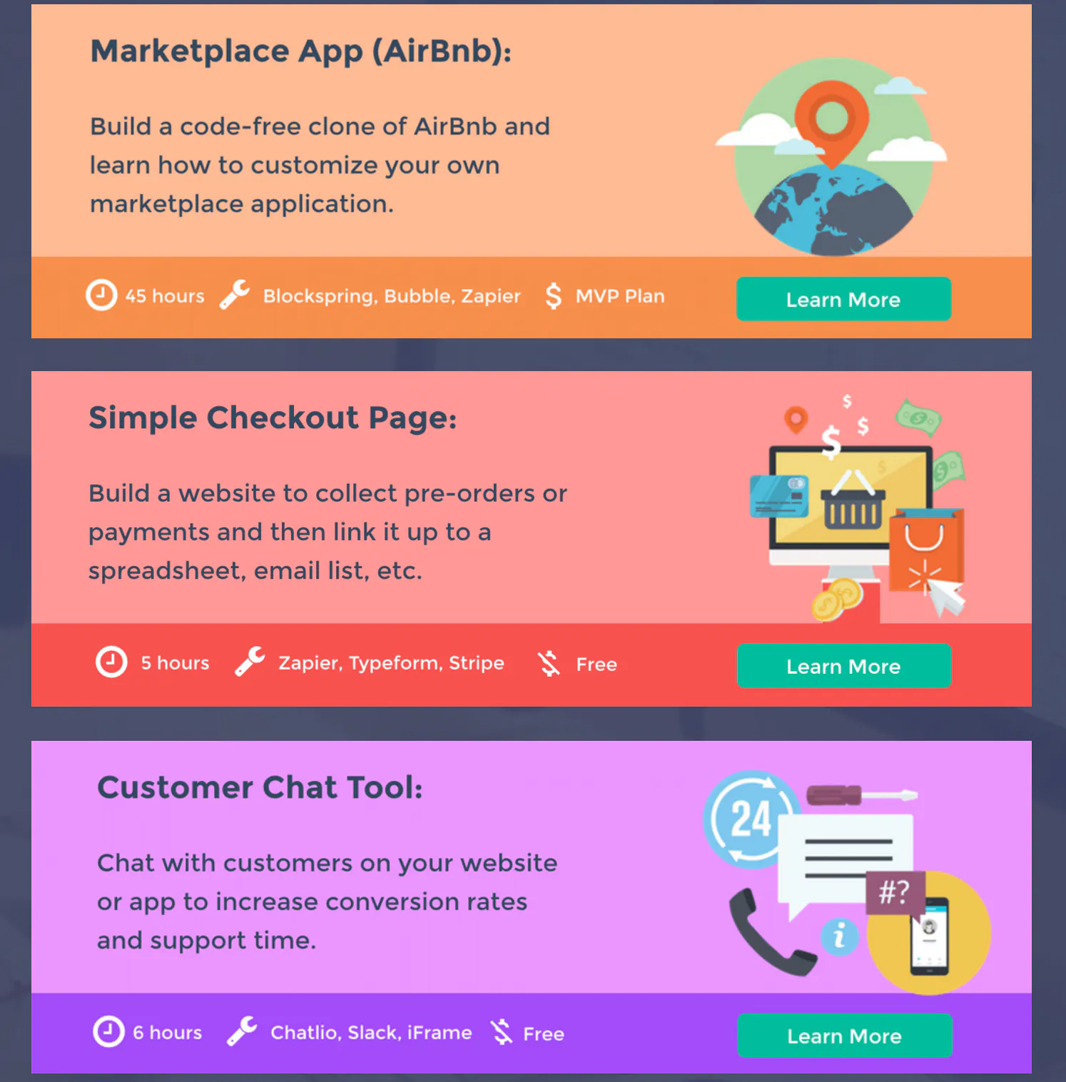 newCo: Learn to build a side project and features, without code ...