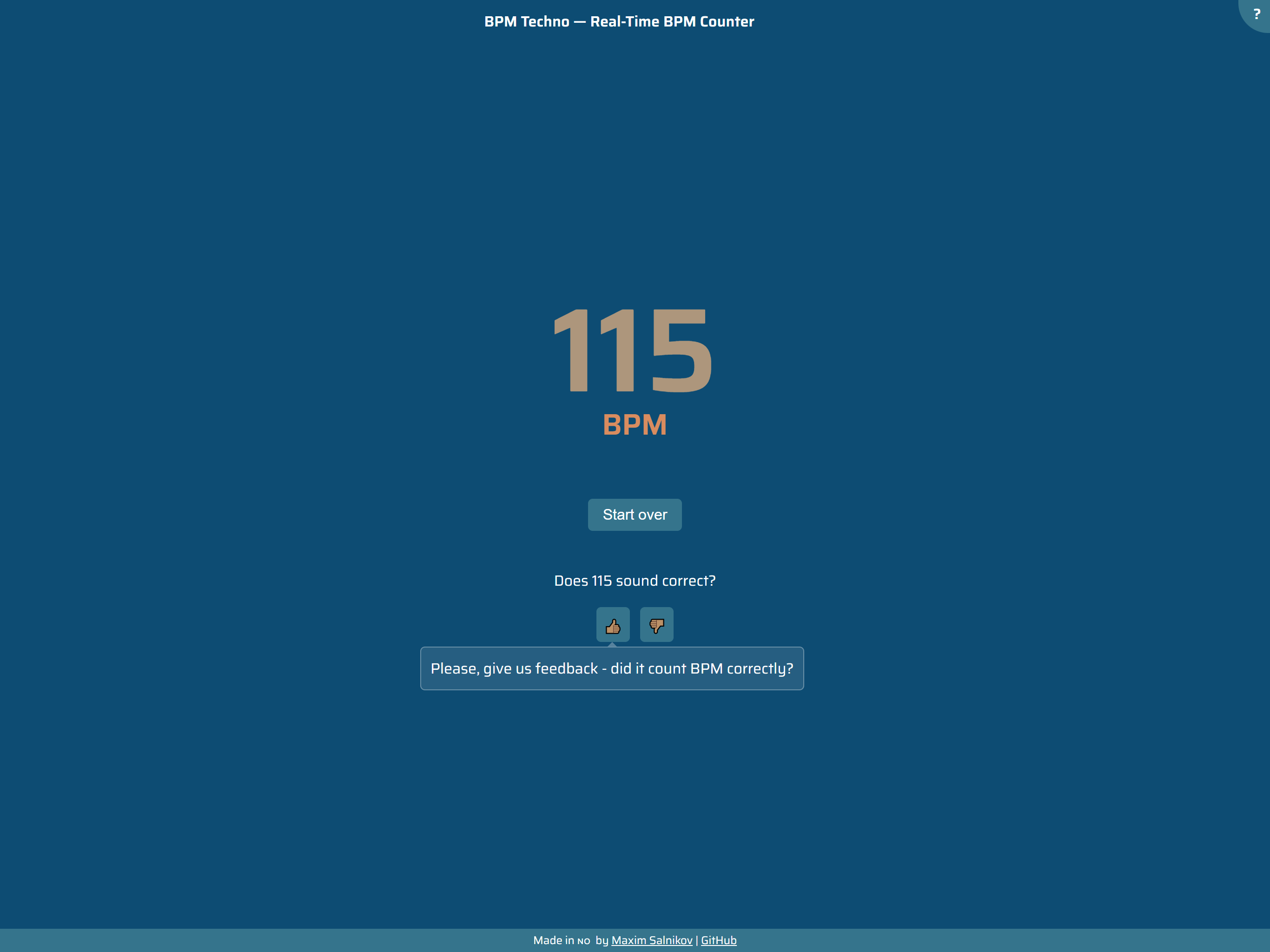 BPM Techno - Free Real-Time BPM Counter gallery image