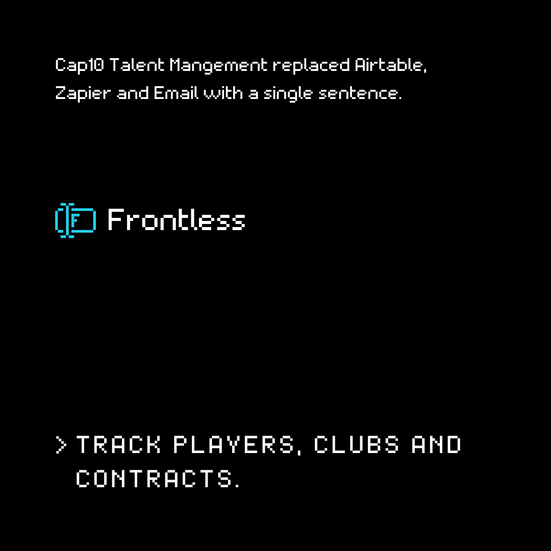 Frontless.app gallery image