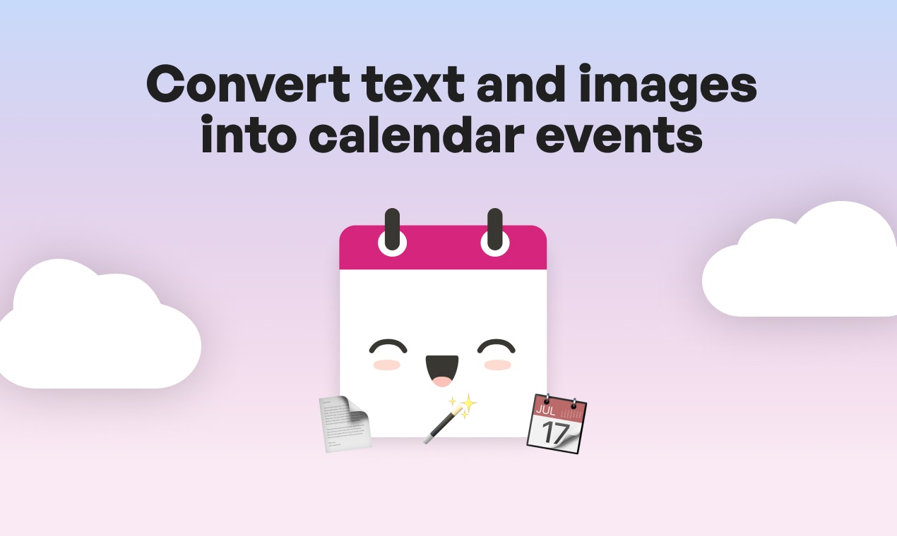 startuptile Agenda Hero Magic 2.0-Turn text images and PDFs into calendar events.