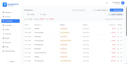 BudgetPal – AI Budgeting gallery image