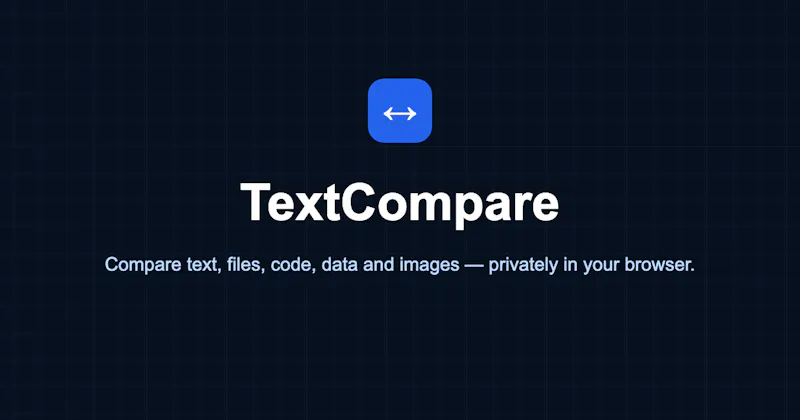 TextCompare screenshot 1