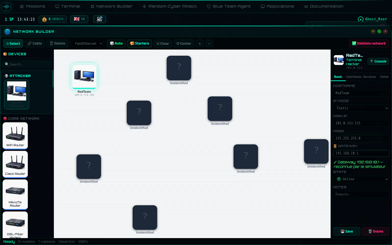 CybSim screenshot 1