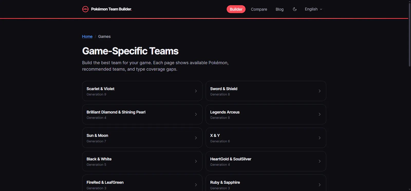 Pokémon Team Builder screenshot 6