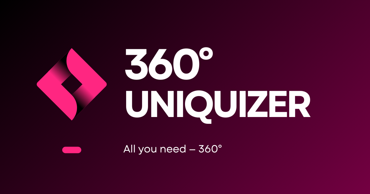 360° Uniquizer  - Main product screenshot demonstrating key features and user interface