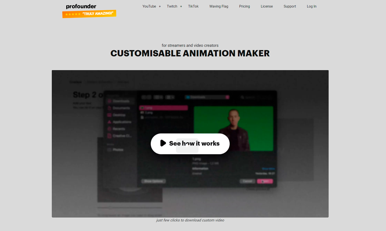 startuptile Profounder-Customizable Animation Maker