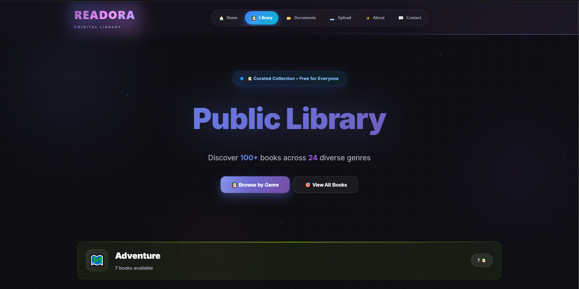 Readora - Screenshot 2 showing product features and functionality