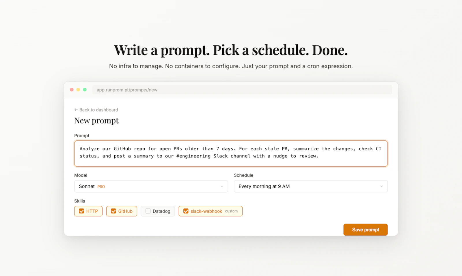 runprompt screenshot 3