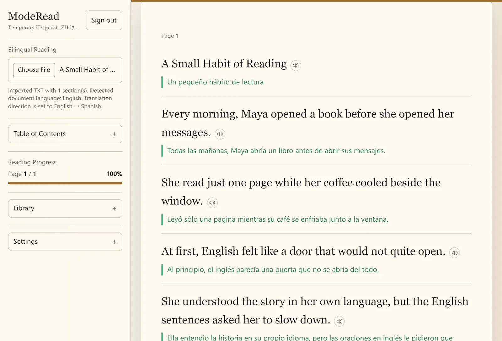 ModeRead screenshot 4