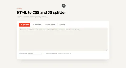 CodeSplitterDex gallery image