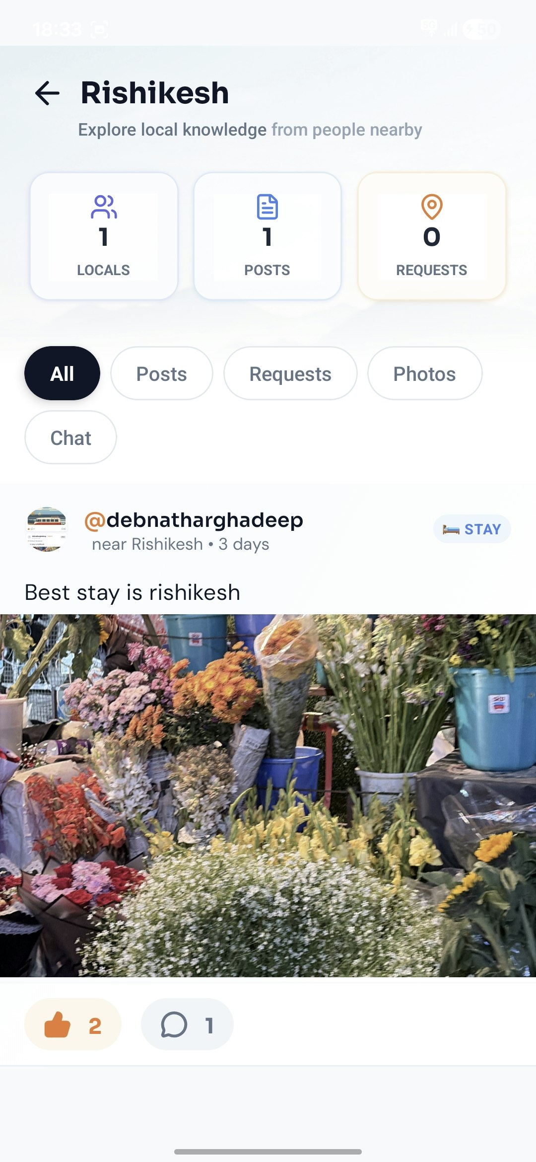 Community platform for travellers gallery image