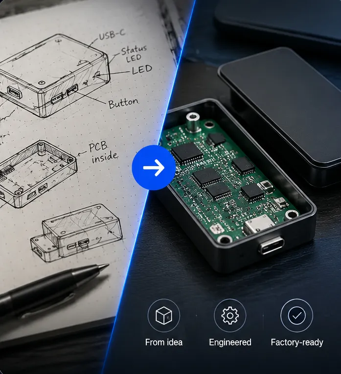 Banner del producto Electronics Product Development Services